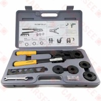 Everhot PXT3201 PEX Crimp Tool Kit for sizes 3/8", 1/2", 5/8", 3/4" & 1"