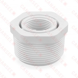 1-1/2" x 3/4" PVC (Sch. 40) MIP x FIP Bushing