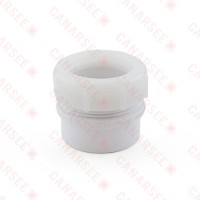 1-1/2" PVC DWV Male Trap Adapter w/ Plastic Nut (Spigot x Tubular Slip)