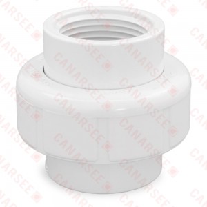 1" PVC (Sch. 40) FIP x FIP Union w/ EPDM O-ring