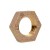 3/8" FPT Brass Locknut, Lead-Free