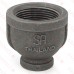 1-1/4" x 1/2" Black Coupling (Imported)