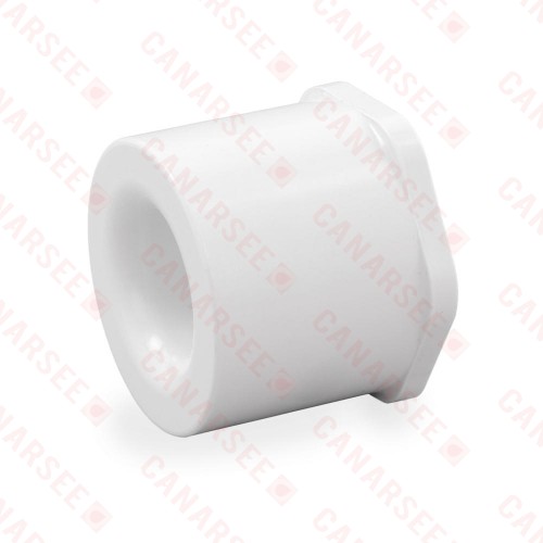 1-1/4" x 1/2" PVC (Sch. 40) Spigot x Socket Bushing