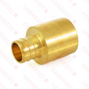 3/4” PEX x 1” Copper Fitting Adapter, Lead-Free