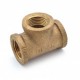Brass Threaded Tees