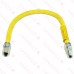 24" SafetyShield Stainless Steel Gas Appliance Connector, 1/2" MIP (3/8" FIP) x 1/2" FIP, 1/2" ID