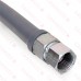 36" UltraFlow High BTU, PVC-Coated Gas Appliance Connector, 3/4" MIP (1/2" FIP) x 3/4" FIP, 3/4" ID