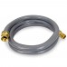 72" PVC-Coated, Propane Tank Gas Connector, 1/2" MIP x 1/2" FIP, 1/2" ID 72" PVC-Coated, Propane Tank Gas Connector, 1/2" MIP x 1/2" FIP, 1/2" ID