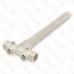 1-1/4" MPT x 15-7/8" Solid 304 Stainless Steel Well Tank Tee, Extra Long