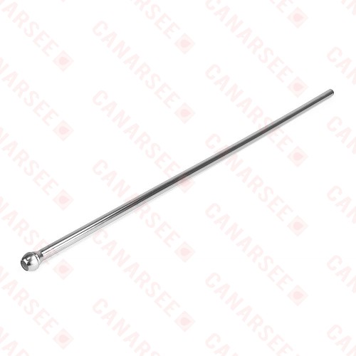 BrassCraft 1-20A-C 20" 1-Piece Chrome Plated Faucet Riser, 3/8" OD, with Insert 
