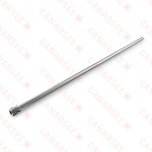 BrassCraft 1-20KC-C 20" KC Nosepiece Chrome Plated Faucet Riser, 3/8" OD 