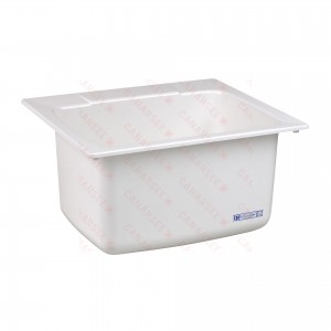 25" x 22" x 13.75" Utility Sink (White)