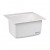 25" x 22" x 13.75" Utility Sink, White