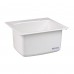 25" x 22" x 13.75" Utility Sink, White