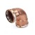 2-1/2" Press Close Turn Copper 90° Elbow, Made in the USA