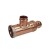2-1/2" x 2-1/2" x 2" Press Copper Tee, Made in the USA