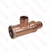 2-1/2" x 2-1/2" x 2" Press Copper Tee, Made in the USA 2-1/2" x 2-1/2" x 2" Press Copper Tee, Made in the USA