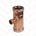 3" x 3" x 1-1/4" Press Copper Tee, Made in the USA