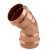 2" Press Copper 45° Elbow