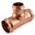 2" x 2" x 1-1/2" Press Copper Tee