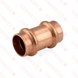 3/4" Press Copper Slip Coupling