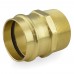 2" Press x Male Threaded Adapter, Lead-Free Brass
