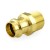 3/4" Press x 1" Male Threaded Adapter, Lead-Free Brass