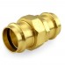 1-1/2" Press Union, Lead-Free Brass