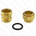 1-1/2" Press Union, Lead-Free Brass
