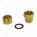 1-1/4" Press x FPT Threaded Union, Lead-Free Brass, Made in the USA