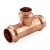 1" x 1" x 3/4" Press Copper Tee
