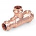 3/4" x 1/2" x 1/2" Press LF Brass & Copper Tee