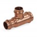 1-1/2" x 1" x 1" Press Copper Tee, Made in the USA