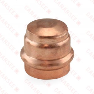 1" Press Copper Cap