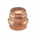 1" Press Copper Cap