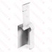 Right End Cap (Floor Length) for Fine/Line 30, Hinged, 4" wide