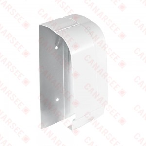 Right End Cap (Slotted/Wall Trim) for Multi/Pak 80, Hinged, 4" wide