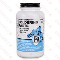 Climate Smooth Soldering Paste Flux w/ Brush Cap, 9 oz