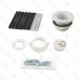25" x 22" x 13.75" Utility Sink, Bone