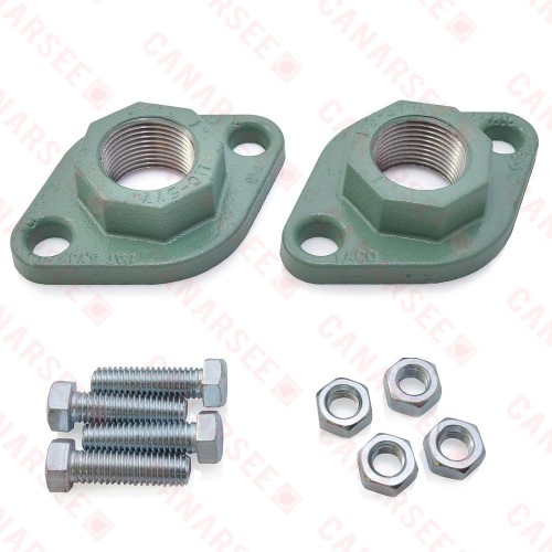 1" Taco Iron Freedom Flange (Pair)