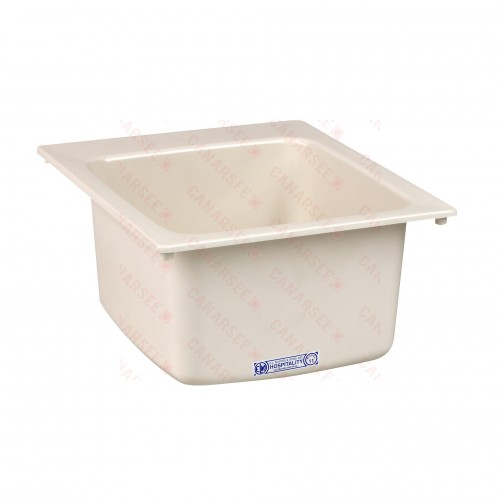 17" x 20" x 9.5" Bar/Utility Sink, Biscuit