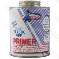 Clear PVC Primer, 16 oz (1 pint)