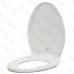 Bemis 1200E4 (White) Premium Plastic Soft-Close Elongated Toilet Seat