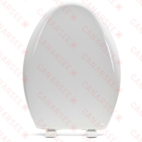 Bemis 1200E4 (White) Premium Plastic Soft-Close Elongated Toilet Seat