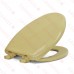 Bemis 1200SLOWT (Harvest Gold) Premium Plastic Soft-Close Elongated Toilet Seat