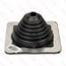 1-1/3" - 4" dia. Pipe, Master Flash Profiled/Corrugated Metal Roof Flashing, 6" x 6" base