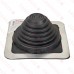 1/4" - 5-3/4" dia. Pipe, Master Flash Profiled/Corrugated Metal Roof Flashing, 8" x 8" base