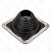 4" - 8-1/4" dia. Pipe, Master Flash Profiled/Corrugated Metal Roof Flashing, 11" x 11" base