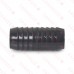 1-1/2" Barbed Insert PVC Coupling, Sch 40, Gray