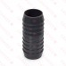 1-1/2" Barbed Insert PVC Coupling, Sch 40, Gray